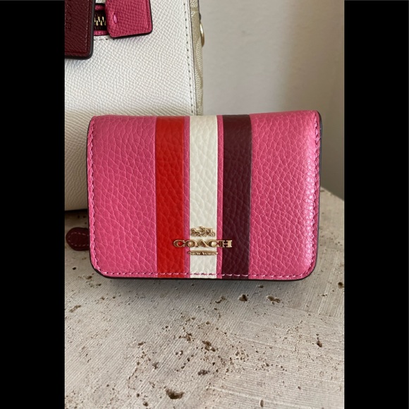 New Coach Rowan Satchel In Colorblock and Wallet - Picture 12 of 15